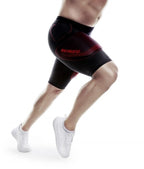 Rehband PRN padded compression shorts front view