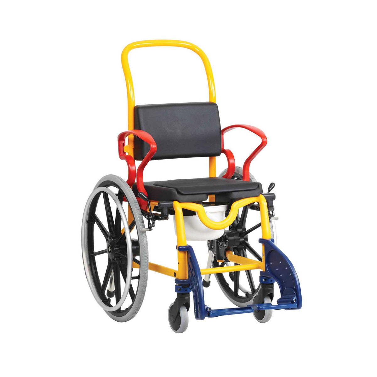 Rebotec Augsburg 24, Self Propelled Child Commode Wheelchair – Rebotec