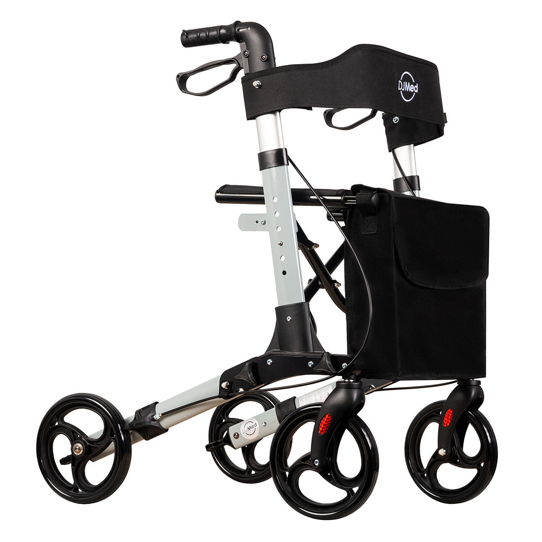Euro Walker, 4 Wheeled Rollator Walker – DJMed