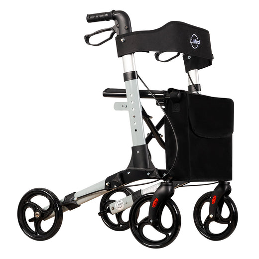 Euro Walker, 4 Wheeled Rollator Walker – DJMed