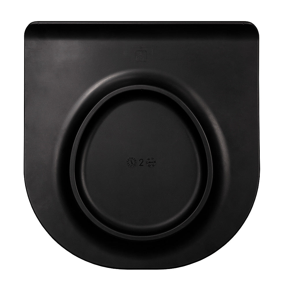 Rebotec Dignity Commode Seat Cover, Black – Image 3