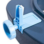 Soft Toilet Seat Riser, Blue – Image 3