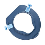 Soft Toilet Seat Riser, Blue – Image 4
