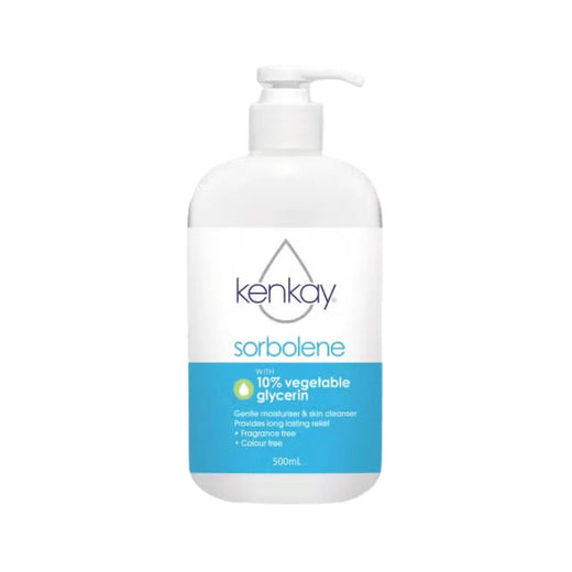 Kenkay Sorbolene & Vegetable Glycerin 10% / 500ML Pump