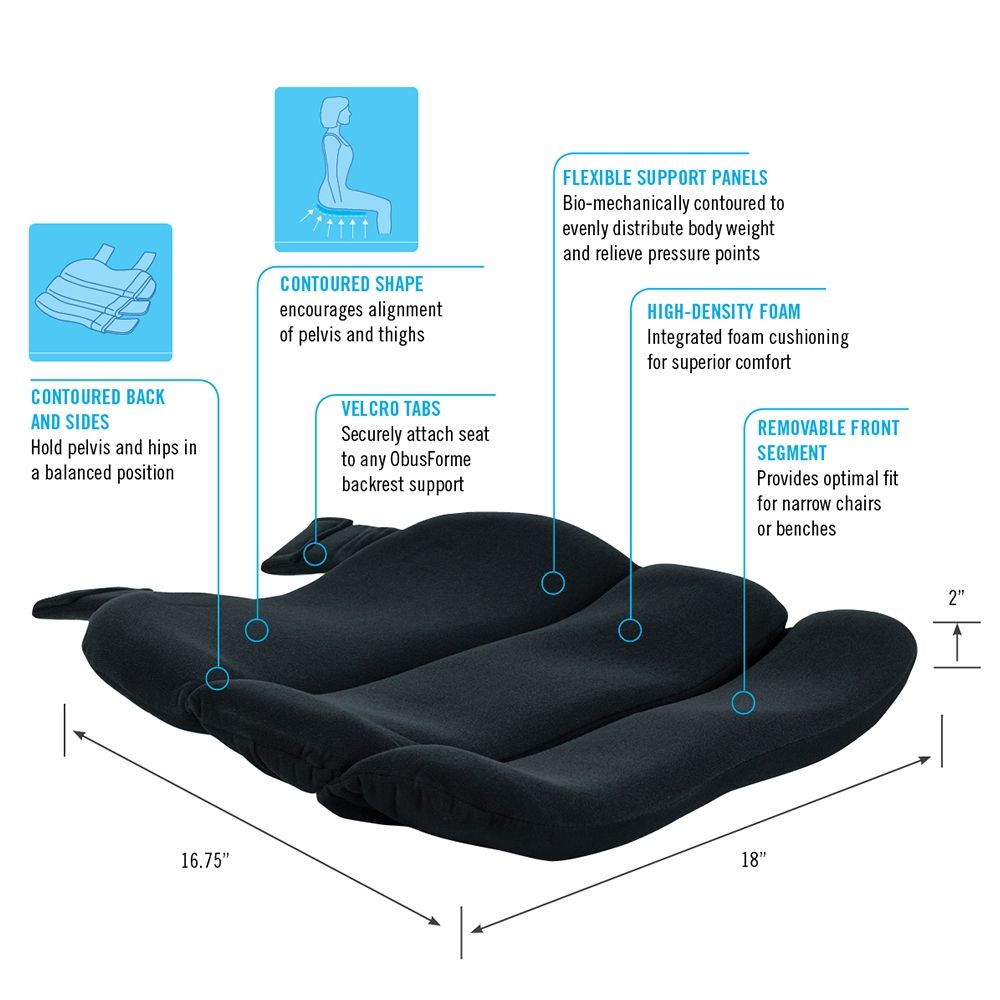 Obusforme Seat Support Cushion – product image 4