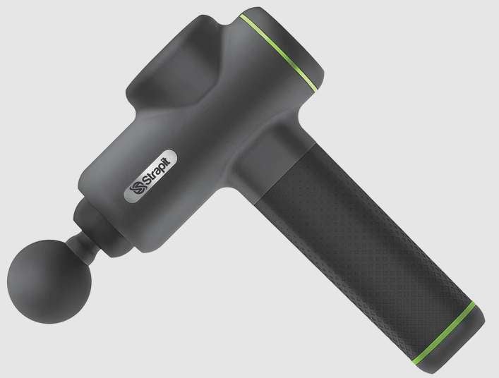 Strapit FLUX PRO Massage Gun with heads