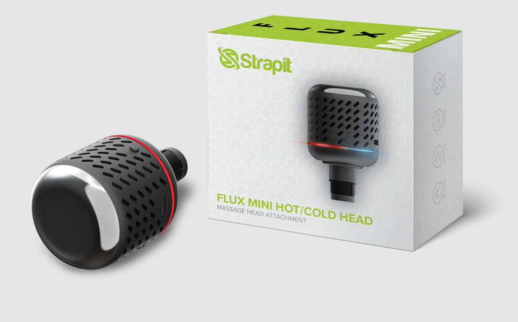 Strapit FLUX Mini hot/cold massage gun head attachment