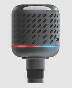 Strapit FLUX Mini hot/cold massage head attached to gun