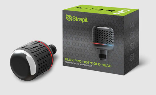 Strapit FLUX PRO hot/cold massage gun head attachment