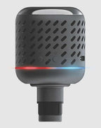 Strapit FLUX PRO hot/cold massage head attached to gun