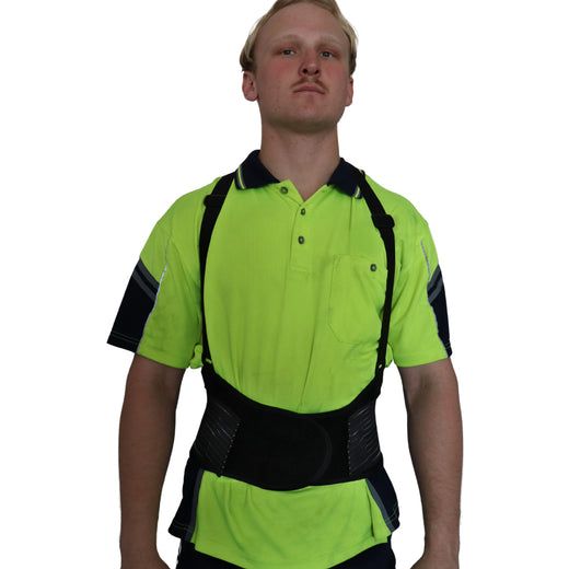 Supporta Industrial Back Brace with shoulder straps