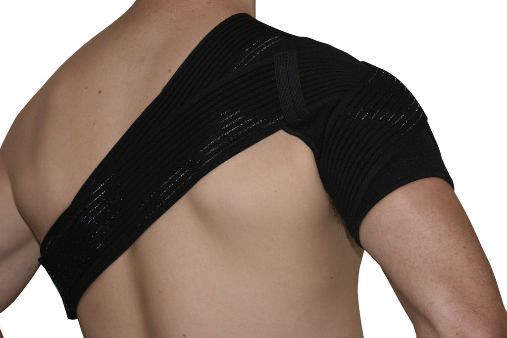Supporta Shoulder Support worn on shoulder