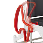Rebotec Phoenix, Tilt in Place Comfort Shower Commode Chair - Blue – Image 5