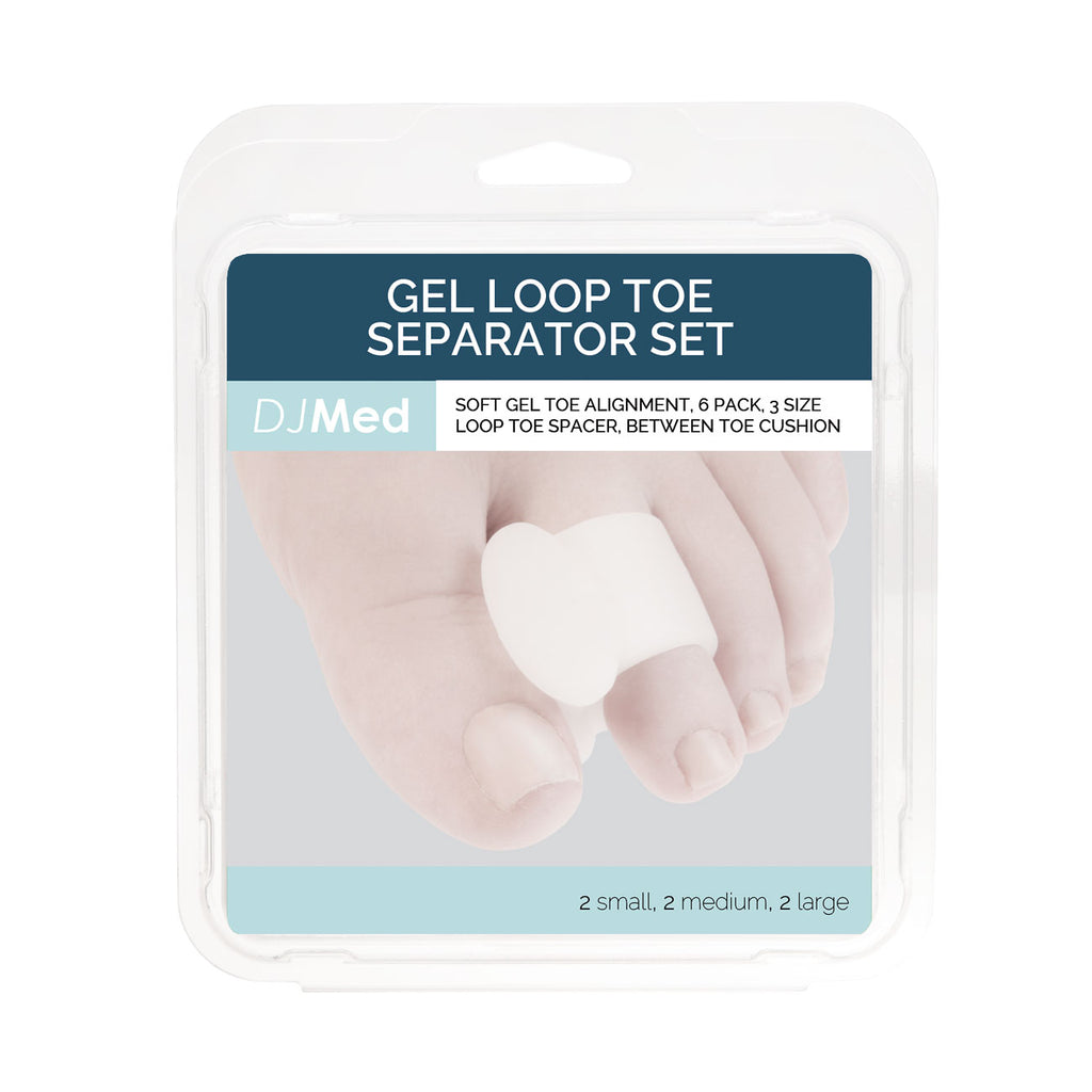 DJMed Toe Separators With Loop (Set of 6) – Image 2