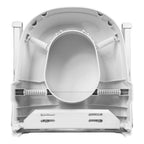 Toilet Seat Raiser With Armrests, Adjustable Hight – Image 6