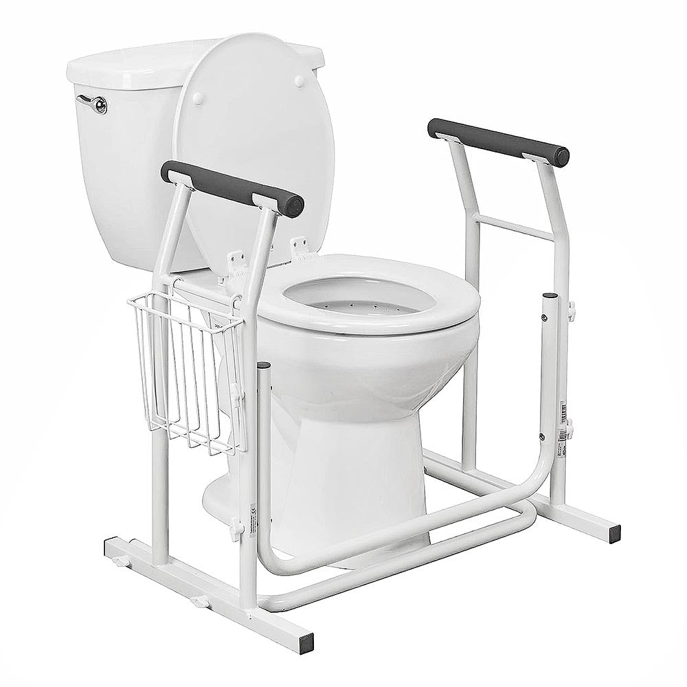 Toilet Surround Support Rails, with Basket – Image 4