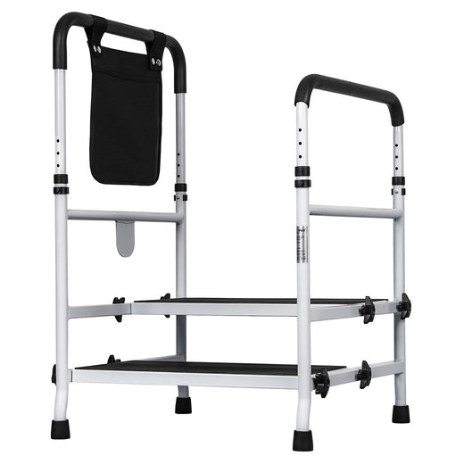 Two Step Stool with Handrails – DJMed