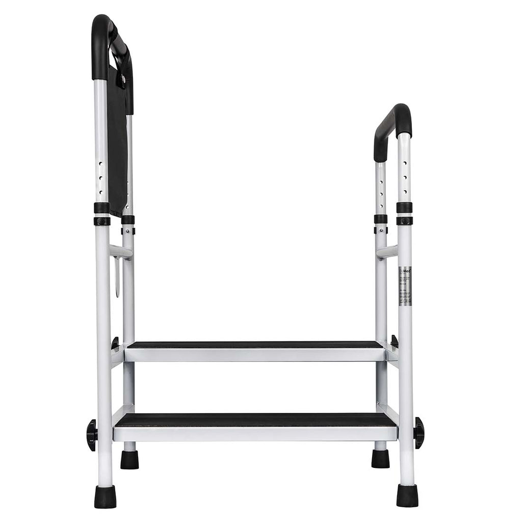 Two Step Stool with Handrails – Image 3