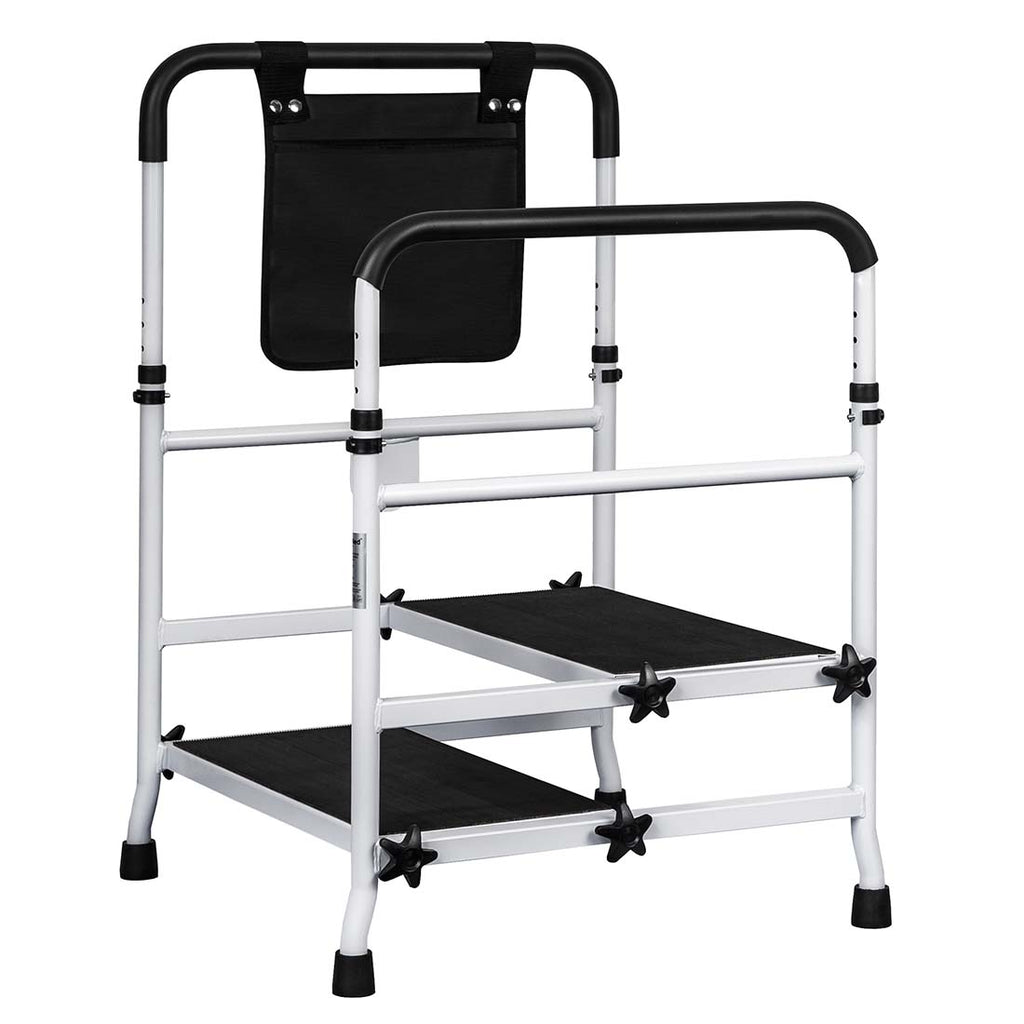 Two Step Stool with Handrails – Image 4