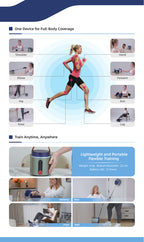 UniGym full-body rehabilitation exercises for hands arms shoulders hips knees and legs