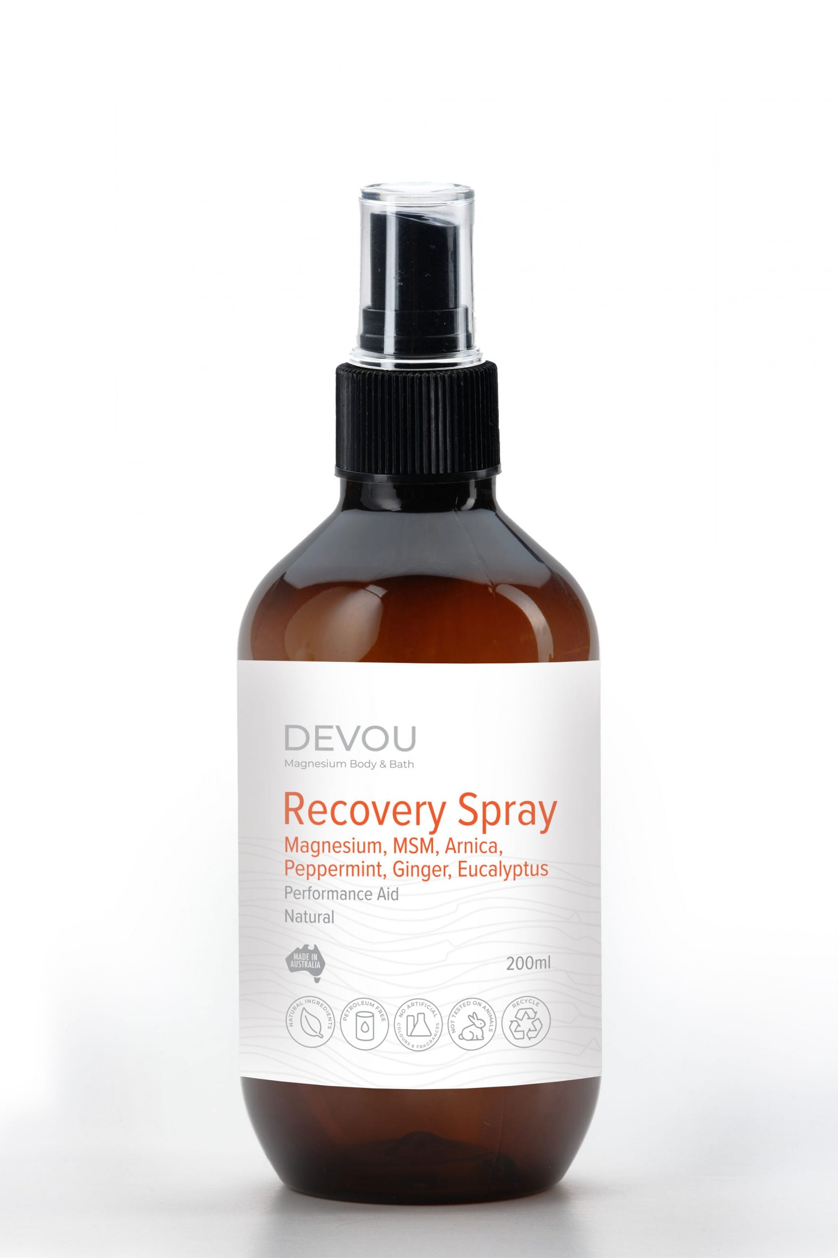 Devou Magnesium Recovery Spray 200ml