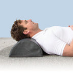 TheraMed Lumbar Bolster - Lumbar Support Bolster Vinyl Grey
