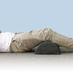 TheraMed Lumbar Bolster - Lumbar Support Bolster Vinyl Grey