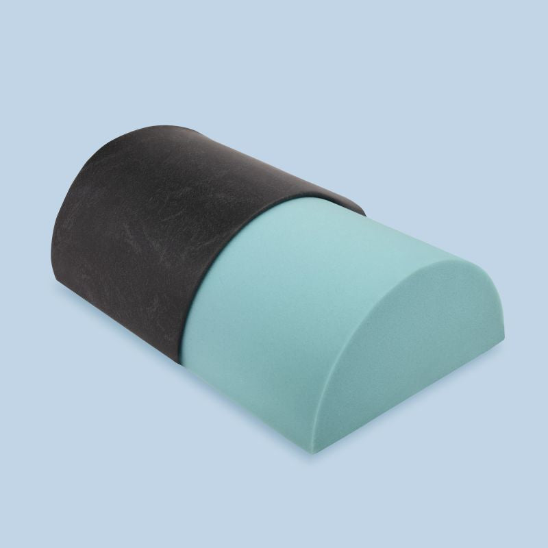 TheraMed Lumbar Bolster - Lumbar Support Bolster Vinyl Grey