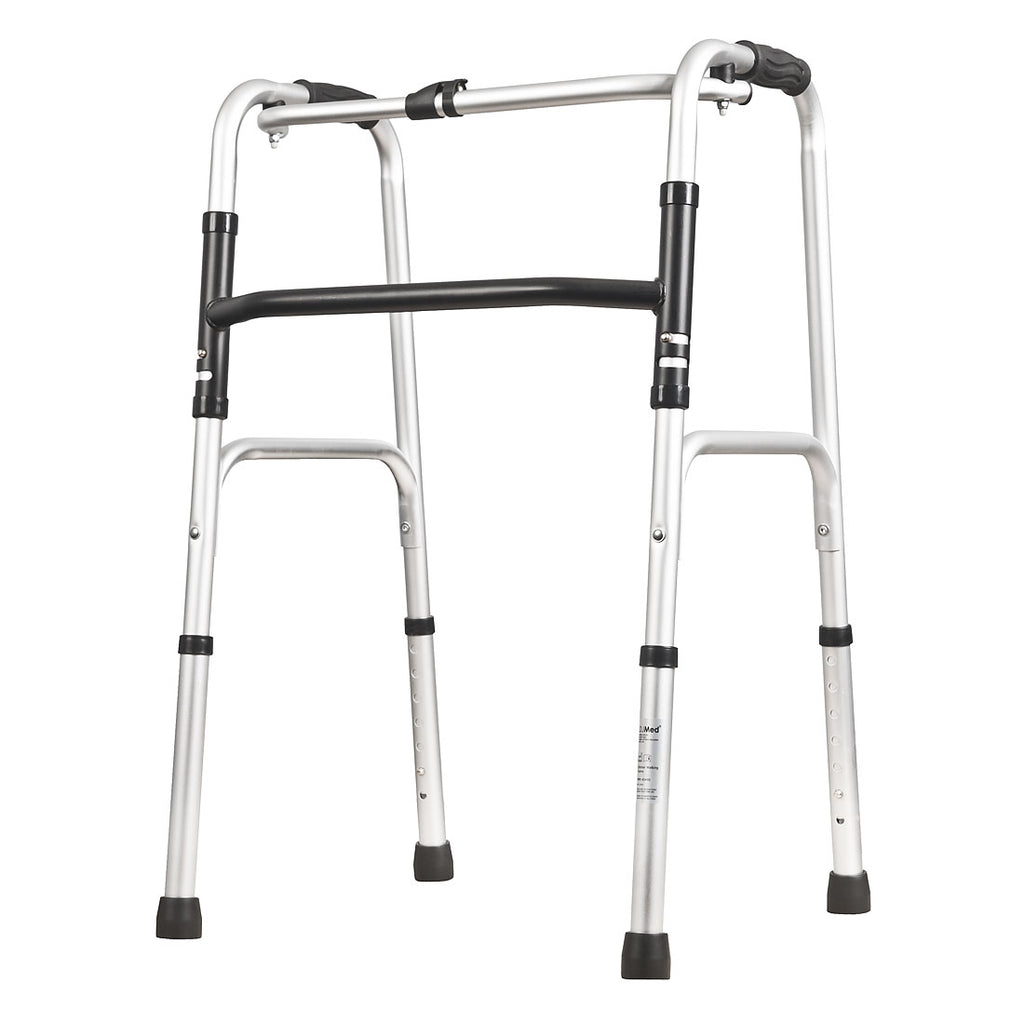 Deluxe Zimmer Walking Frame, Folding - Walking Frame With Wheels – DJMed