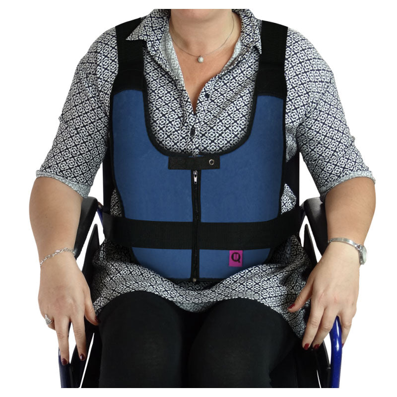 Wheelchair Belt with Padded Support Vest – Ubio