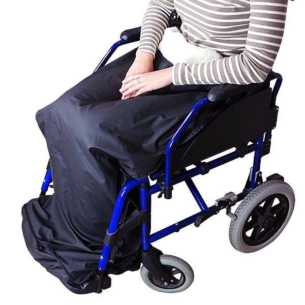 Wheelchair Thermal Leg Warmer Poncho – Image 2