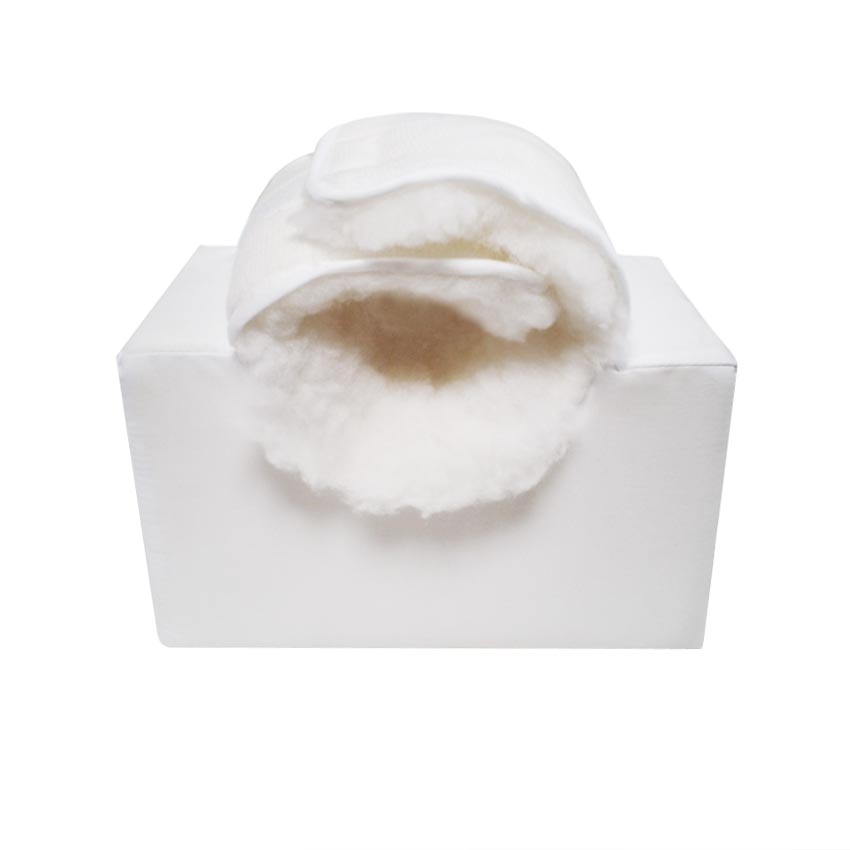 Wipeable Heel Elevation Cushion with Flat Base – Ubio