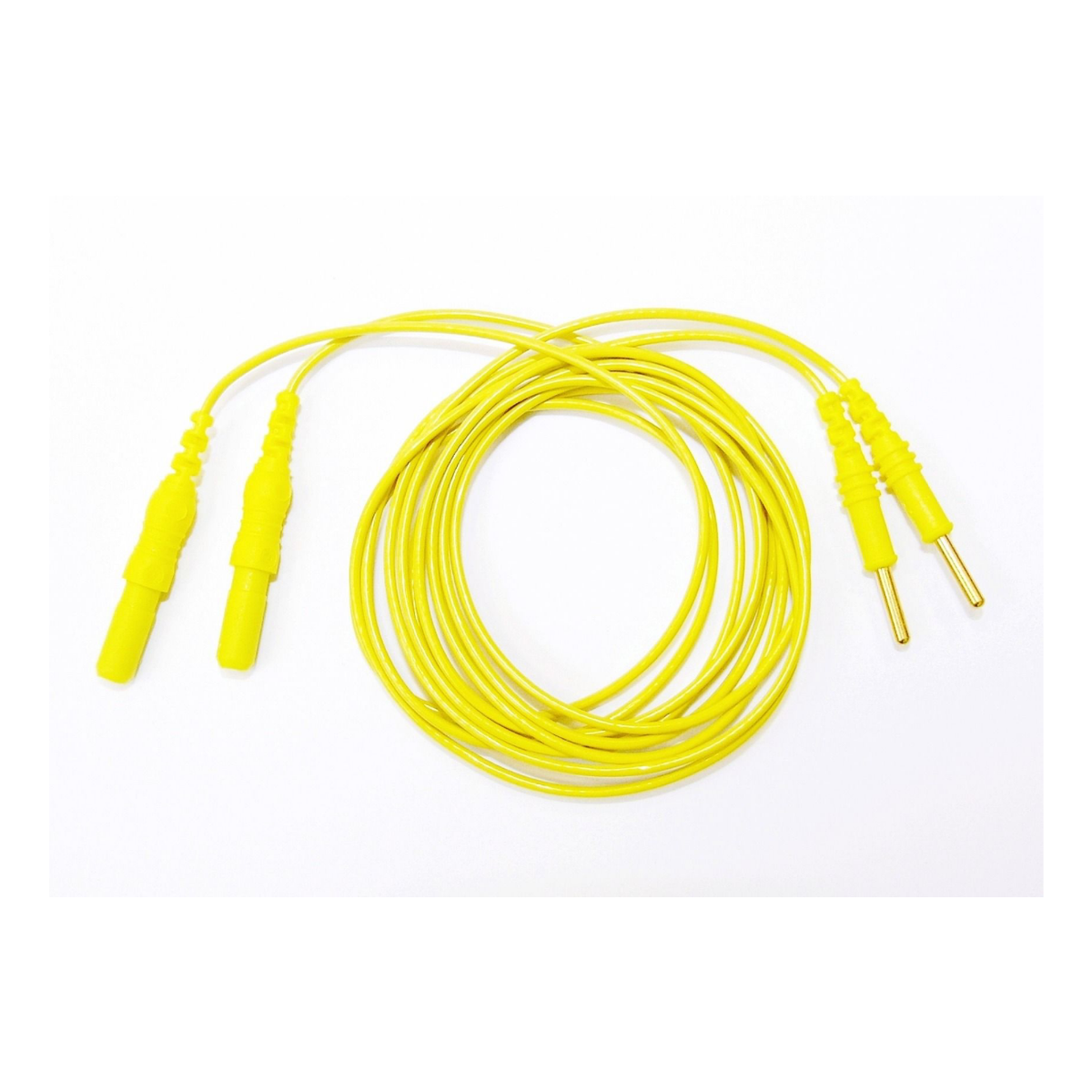 Yellow Electrode Connection Cables / 1 Pair